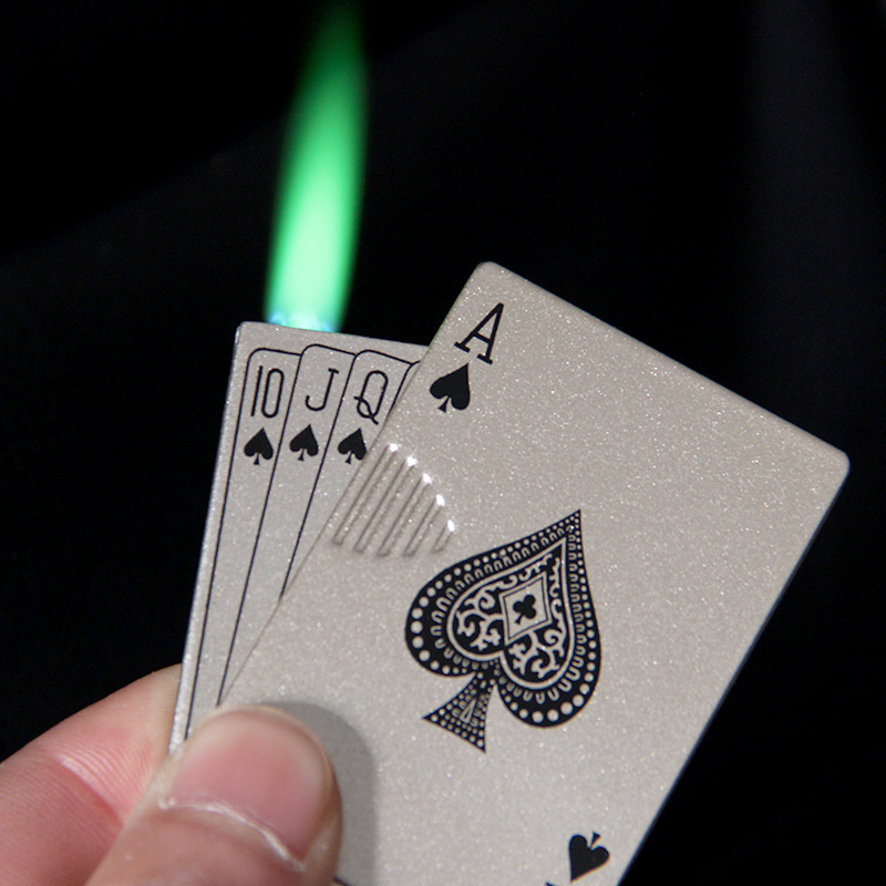 Creative Design Turbo Playing Card Lighter