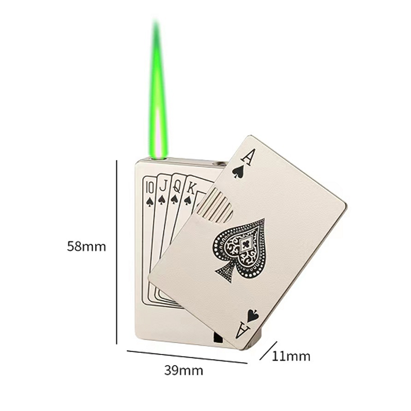 Creative Design Turbo Playing Card Lighter