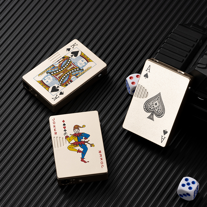 Creative Design Turbo Playing Card Lighter