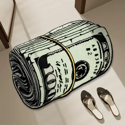 Creative Dollar Rug Bedroom Bedside Thickened Shaggy Floor Mats Living Room Area Rugs Home Decor Carpet Bay Window Mat Creative Dollar Rug Bedroom Bedside Thickened Shaggy Floor Mats Living Room Area Rugs Home Decor Carpet Bay Window Mat