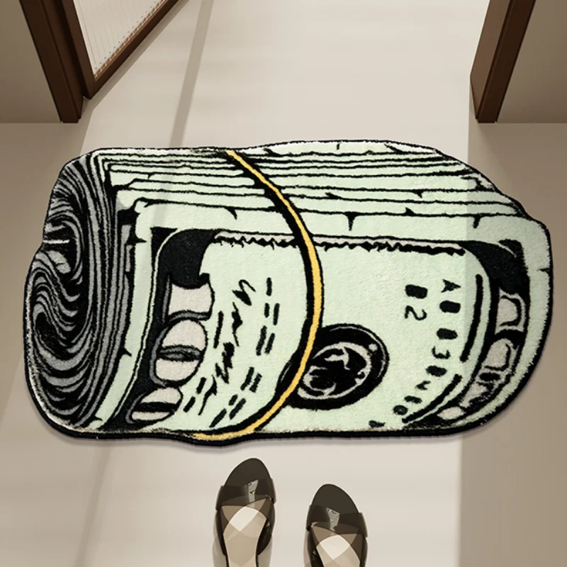Creative Dollar Rug Bedroom Bedside Thickened Shaggy Floor Mats Living Room Area Rugs Home Decor Carpet Bay Window Mat Creative Dollar Rug Bedroom Bedside Thickened Shaggy Floor Mats Living Room Area Rugs Home Decor Carpet Bay Window Mat