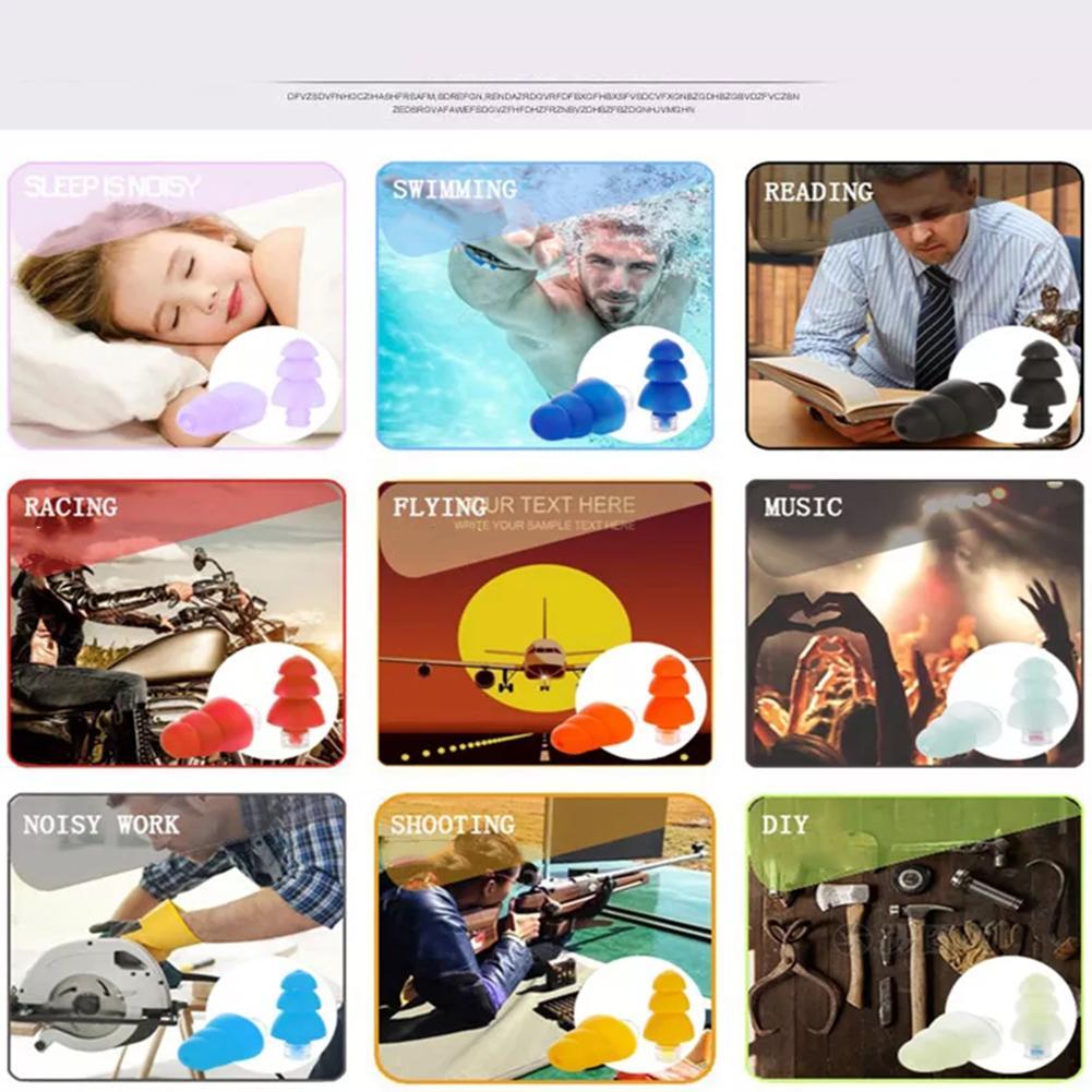 Creative Earplugs Noise Reduction Ear Plugs For Sleep Sound Canceling Earplug For Sleeping Work Swimming Study Travel Creative Earplugs Noise Reduction Ear Plugs For Sleep Sound Canceling Earplug For Sleeping Work Swimming Study Travel