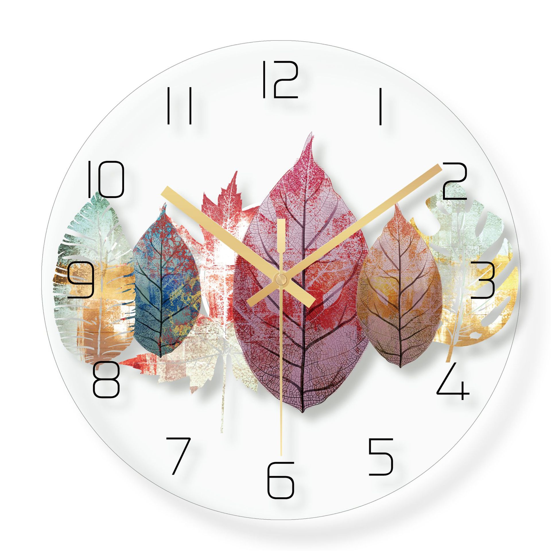 Creative Glass Wall Clock