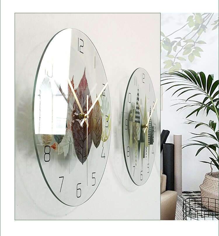 Creative Glass Wall Clock Creative Glass Wall Clock