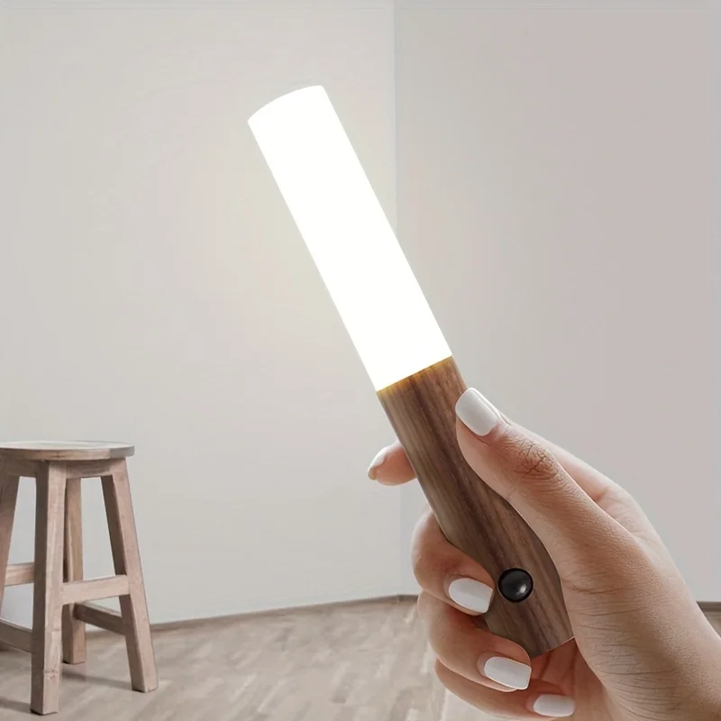 Creative Intelligent Auto PIR Motion Sensor LED Rechargeable Magnetic Night Kitchen Cabinet Lamp