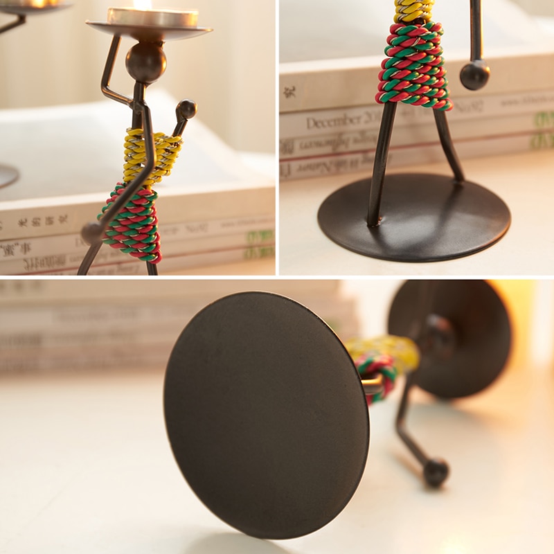 Creative Iron Tea Light Holder Creative Iron Tea Light Holder