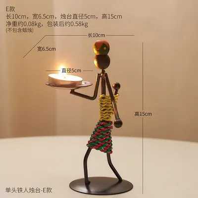 Creative Iron Tea Light Holder Creative Iron Tea Light Holder
