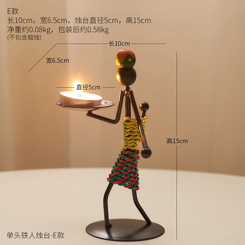 Creative Iron Tea Light Holder Creative Iron Tea Light Holder
