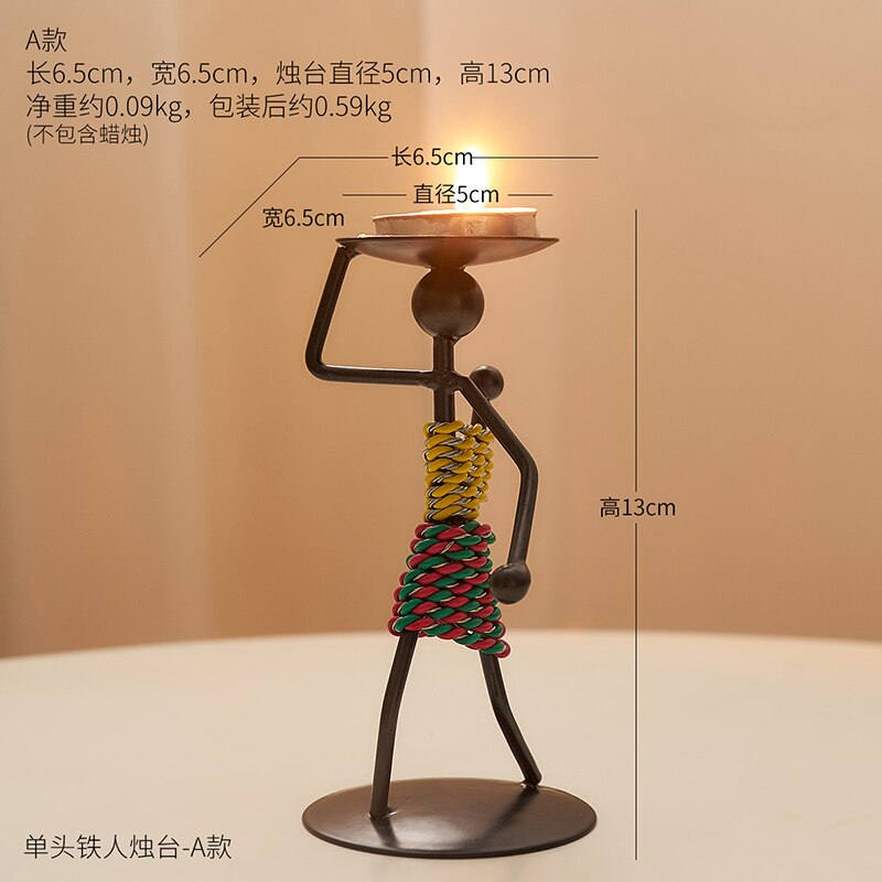 Creative Iron Tea Light Holder Creative Iron Tea Light Holder