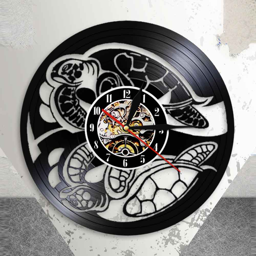 Creative LED Decorative Unique Black Wall Clock Creative LED Decorative Unique Black Wall Clock