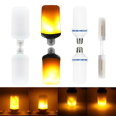 Creative LED Flame Bulb Lights Creative LED Flame Bulb Lights