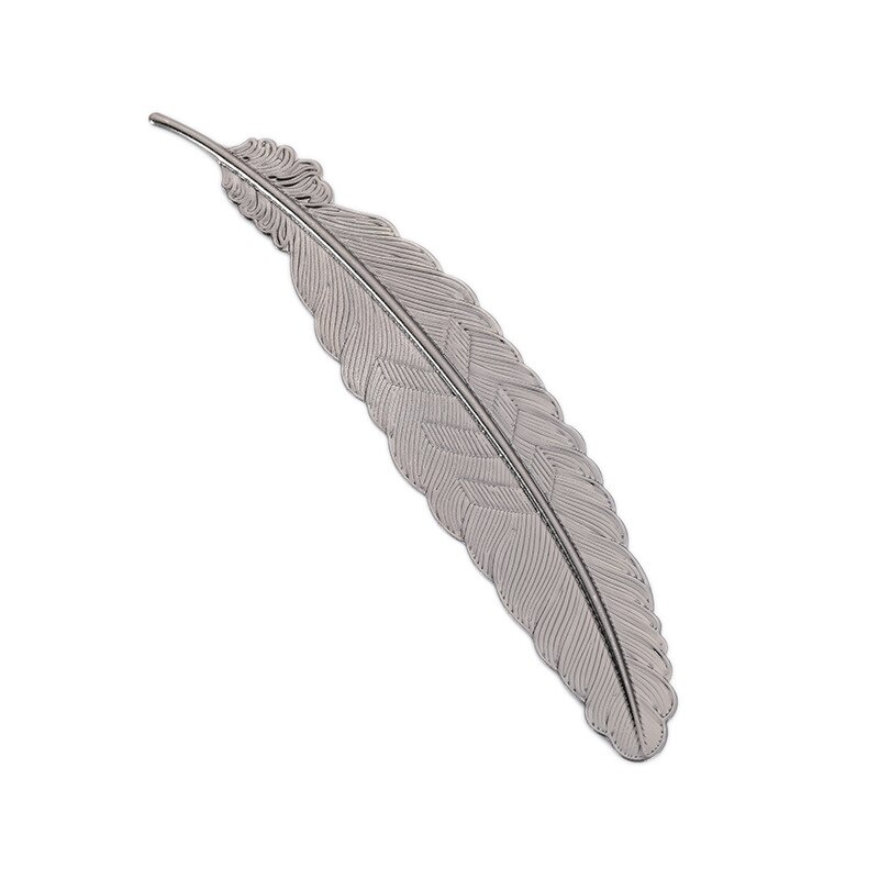 Creative Metal Feather Bookmark