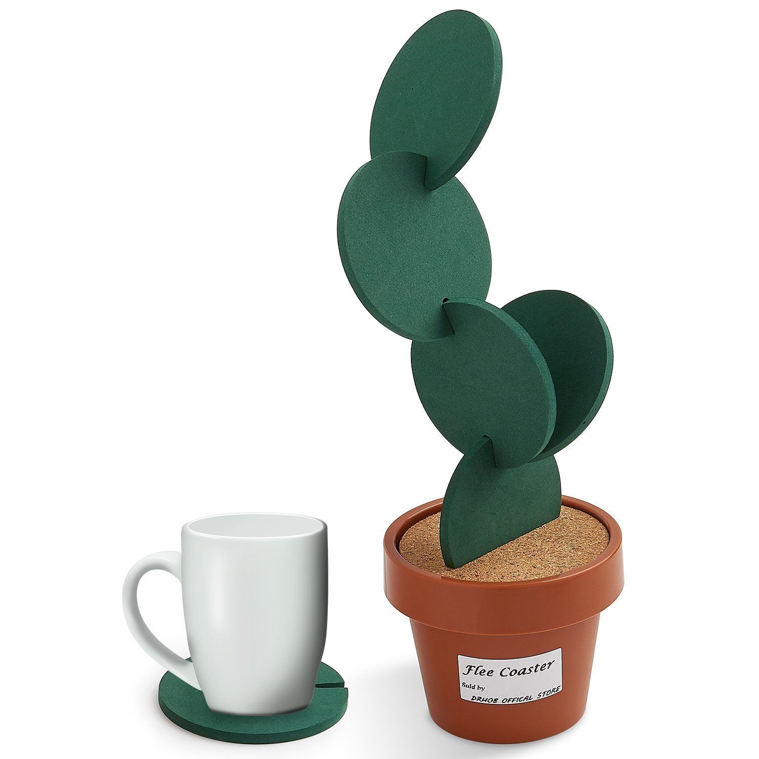 Creative Mountable Cactus Coasters
