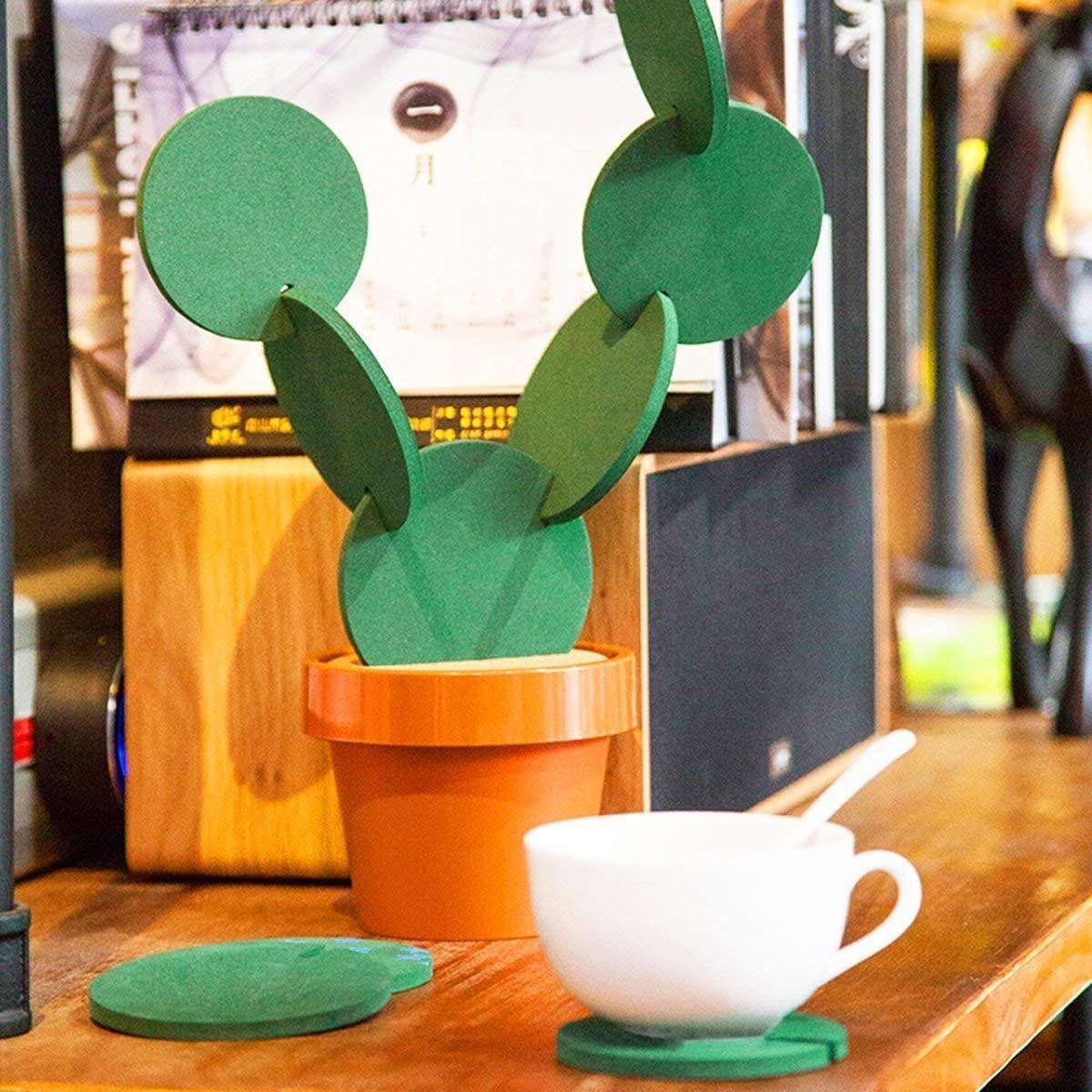 Creative Mountable Cactus Coasters
