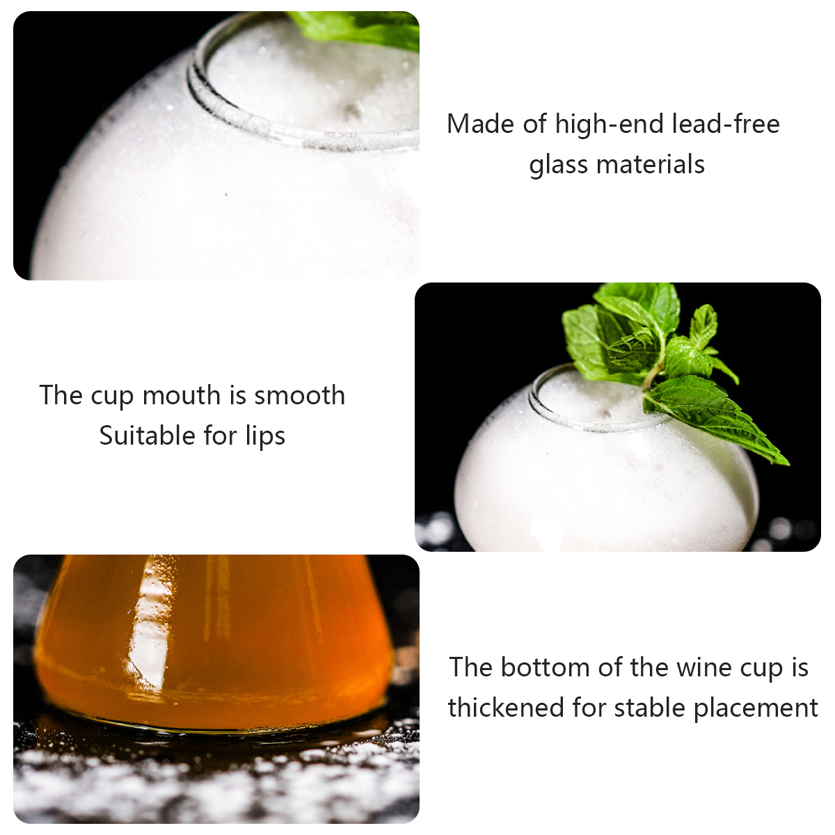 Creative Mushroom Drinking Glass Creative Mushroom Drinking Glass