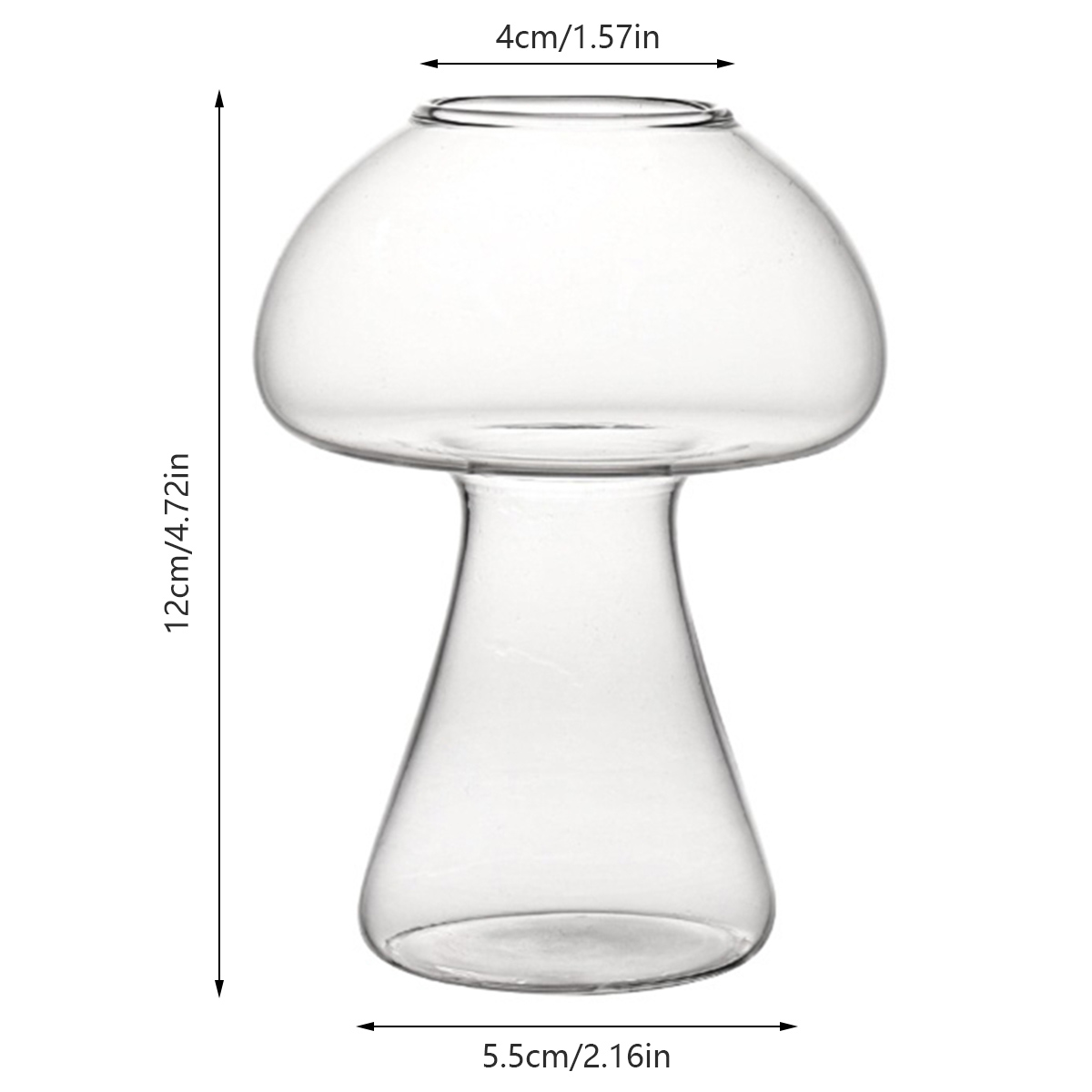 Creative Mushroom Drinking Glass Creative Mushroom Drinking Glass