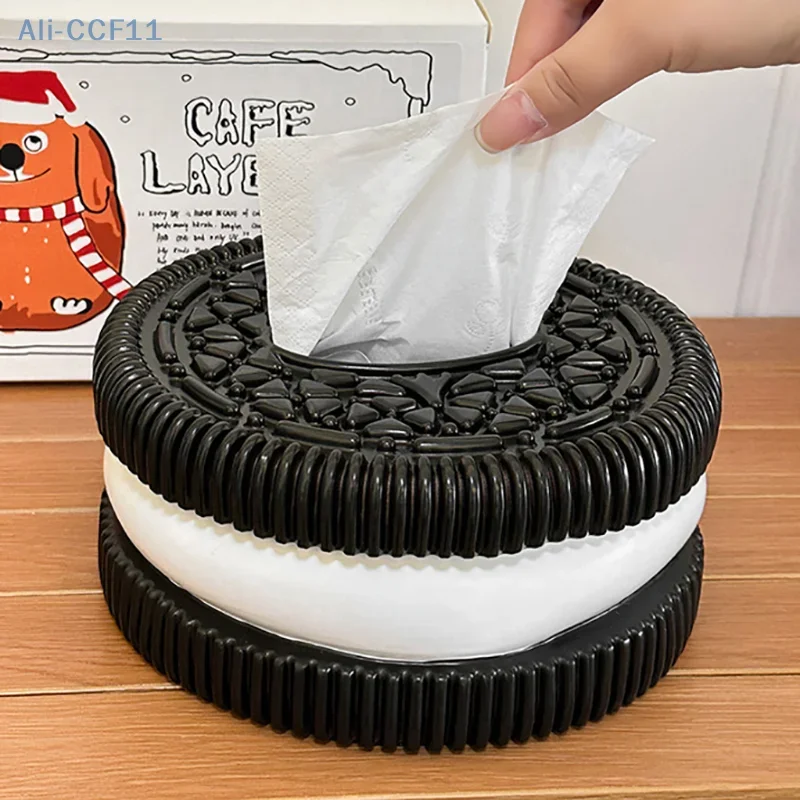 Creative Oreo Style Extractive Paper Box Car and Home living room Bedroom Desktop tissue box Dining Table decoration