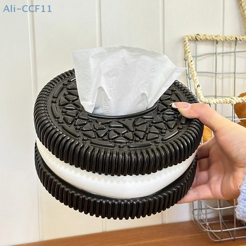 Creative Oreo Style Extractive Paper Box Car and Home living room Bedroom Desktop tissue box Dining Table decoration