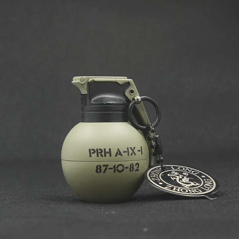 Creative Popular Metal Simulation Military Grenade Props Model Windproof Lighter Portable Men's Gift Smoking Lighter Creative Popular Metal Simulation Military Grenade Props Model Windproof Lighter Portable Men's Gift Smoking Lighter