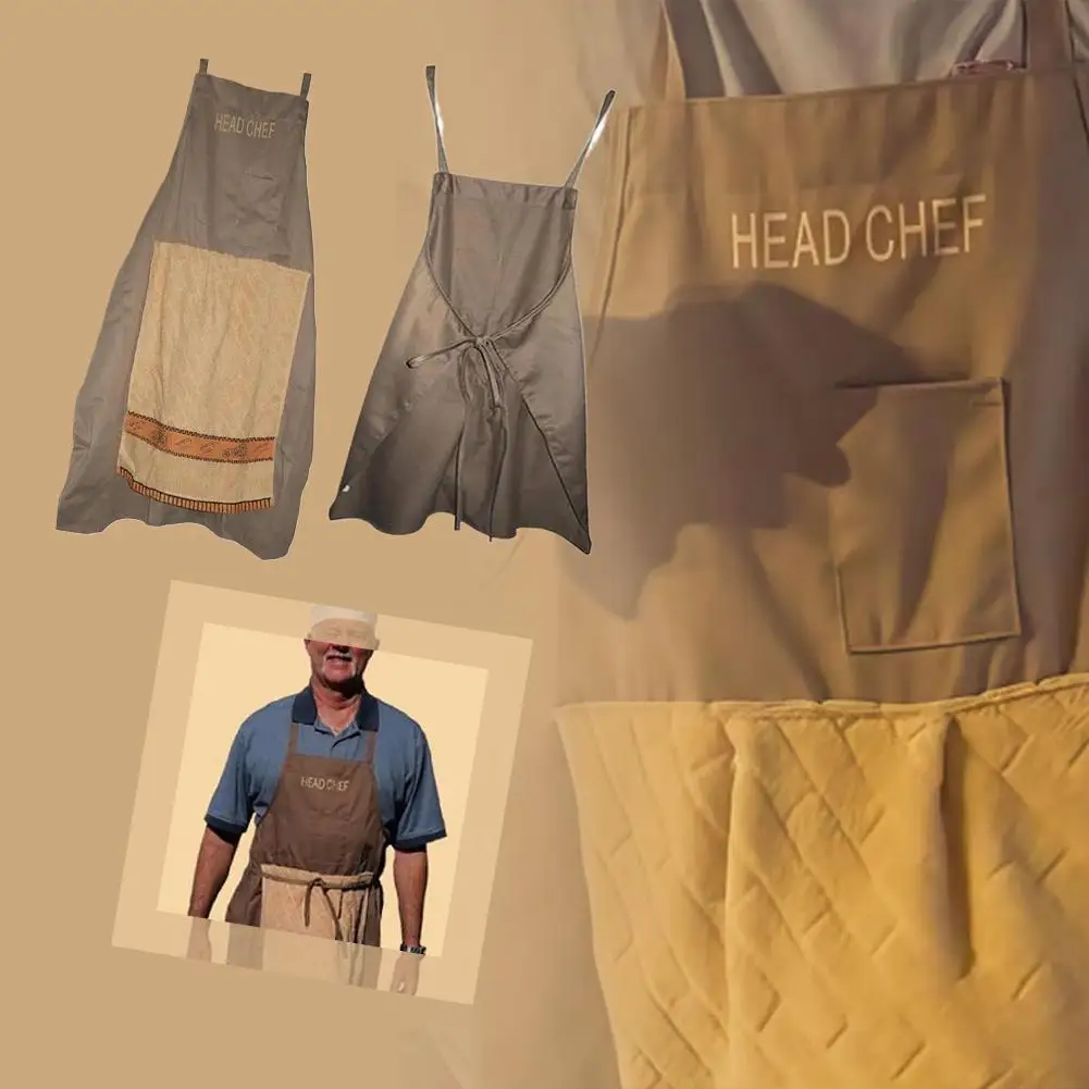 Creative Prank With Pocket Chefs Prank Apron For Men Women Cooking Chef's Prank Apron With Surprise Pocket Funny Gifts