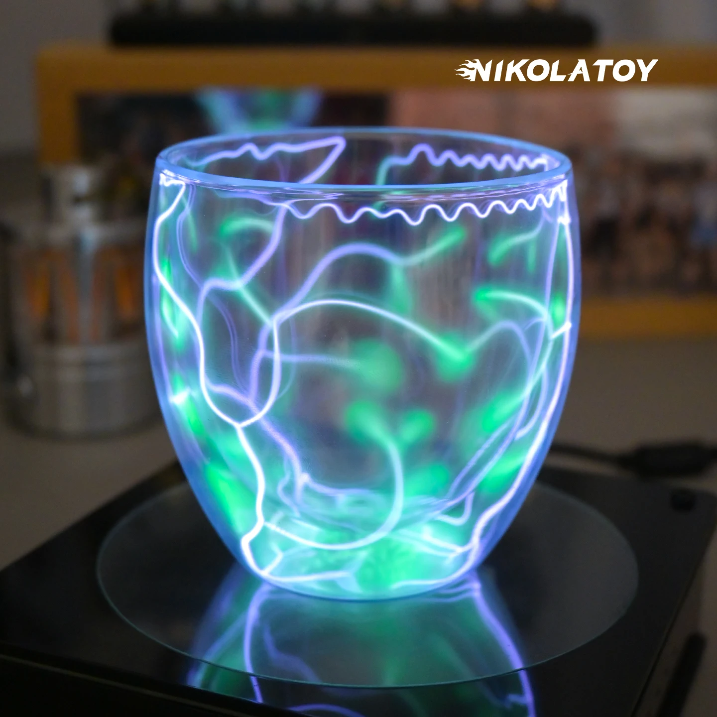 Creative Rare Inert Gas Electronic Transition Lightning Cup Scientific Research Teaching Aid Set