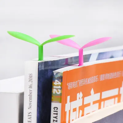 Creative Silicone Plant Bookmark