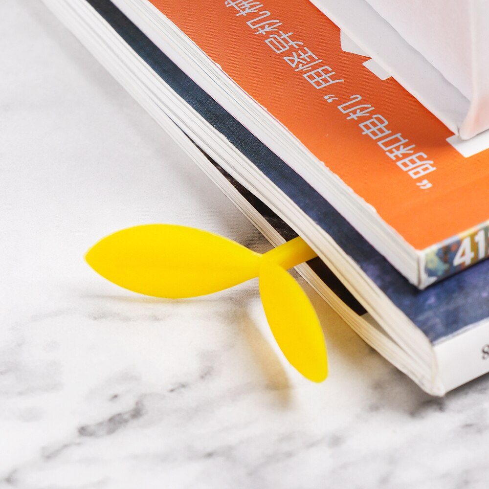 Creative Silicone Plant Bookmark