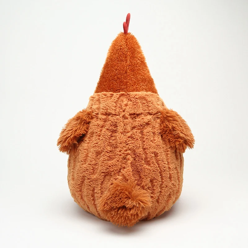 Creative Simulation Funny Plush Cecil Chicken Toys Cute Soft Stuffed Chicken Home Room Decor Dolls For Kid Holiday