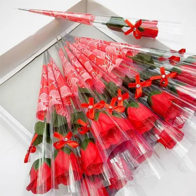 Creative Single Artificial Roses (10pcs) Creative Single Artificial Roses (10pcs)