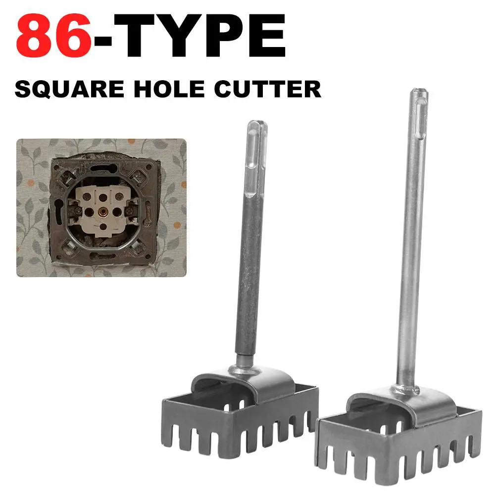 Creative Square Hole Cutter for Electrical Box,Stainless Steel Slot Cutter Creative Square Hole Cutter for Electrical Box,Stainless Steel Slot Cutter