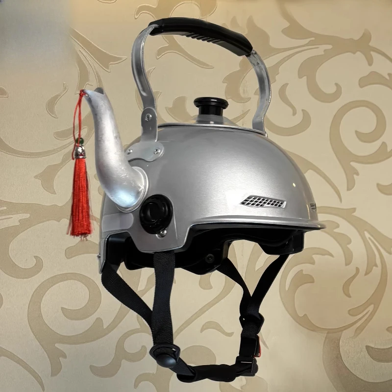 Creative Teapot Hat Rice Cooker Live Shooting Funny Entertainment Props Hat Weird Alternative