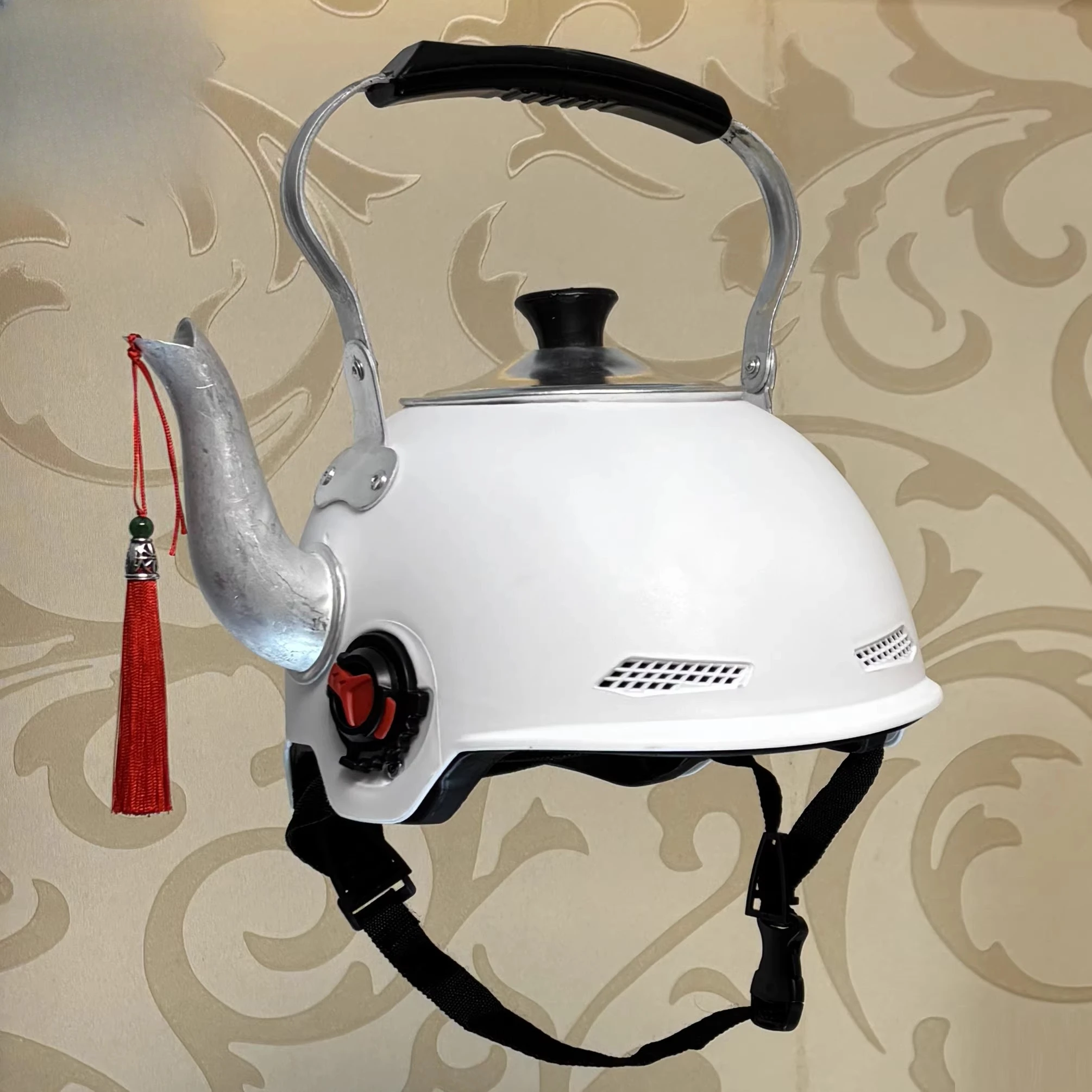Creative Teapot Hat Rice Cooker Live Shooting Funny Entertainment Props Hat Weird Alternative Creative Teapot Hat Rice Cooker Live Shooting Funny Entertainment Props Hat Weird Alternative