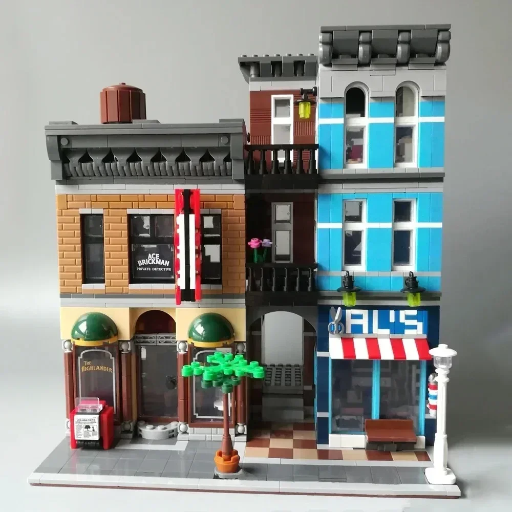 Creatoring Expert Brick Bank Cafe Corner Model MOC Street View House Building Blocks Toys Pet Book Shop Town Hall Creatoring Expert Brick Bank Cafe Corner Model MOC Street View House Building Blocks Toys Pet Book Shop Town Hall