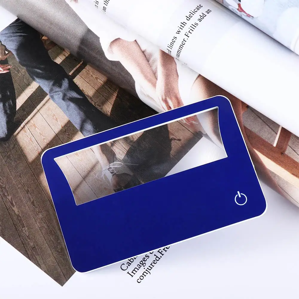 Credit Card LED Newspaper Maps Small Prints Loupe Lens Reading Magnifiers Magnifier Sheet Magnifying Glass Credit Card LED Newspaper Maps Small Prints Loupe Lens Reading Magnifiers Magnifier Sheet Magnifying Glass
