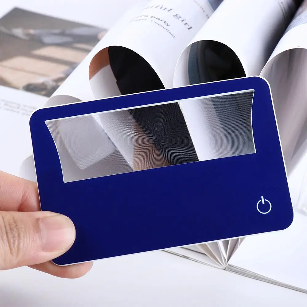 Credit Card LED Newspaper Maps Small Prints Loupe Lens Reading Magnifiers Magnifier Sheet Magnifying Glass Credit Card LED Newspaper Maps Small Prints Loupe Lens Reading Magnifiers Magnifier Sheet Magnifying Glass