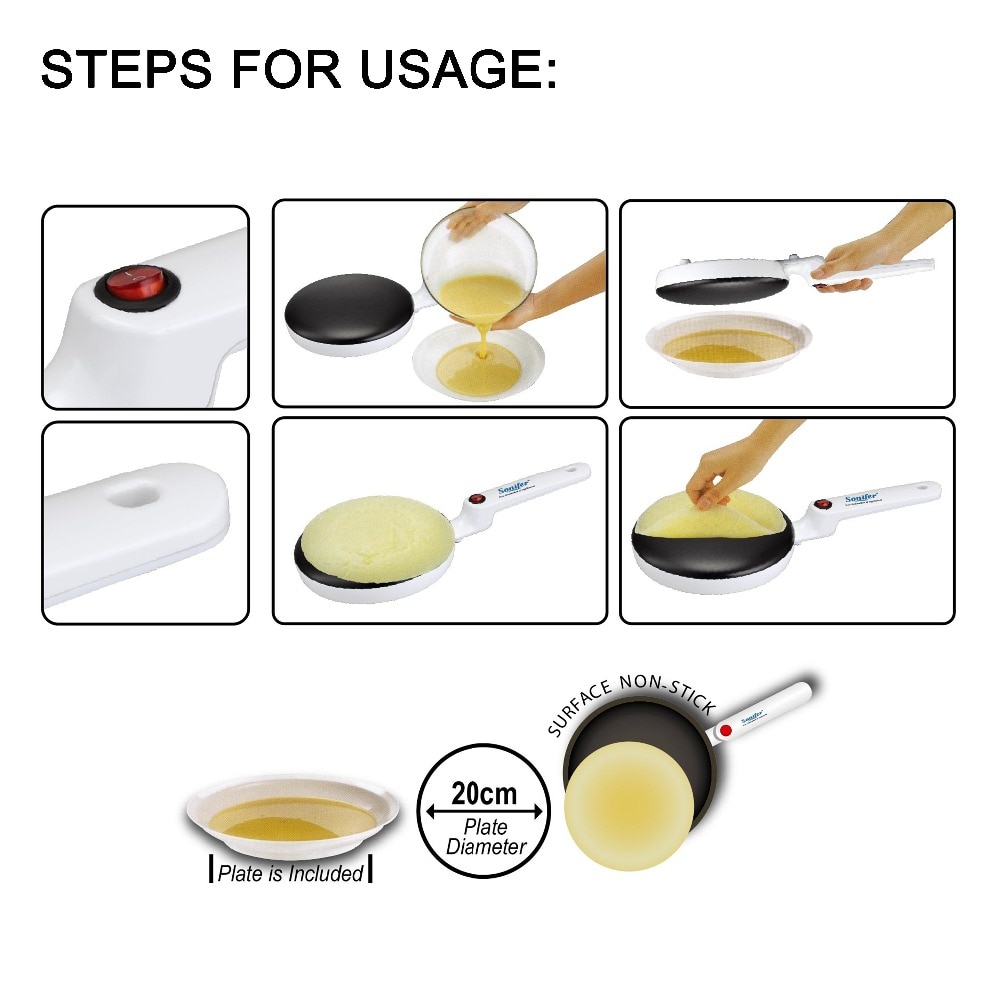 Crepes Maker Electric Operated Crepes Maker Electric Operated