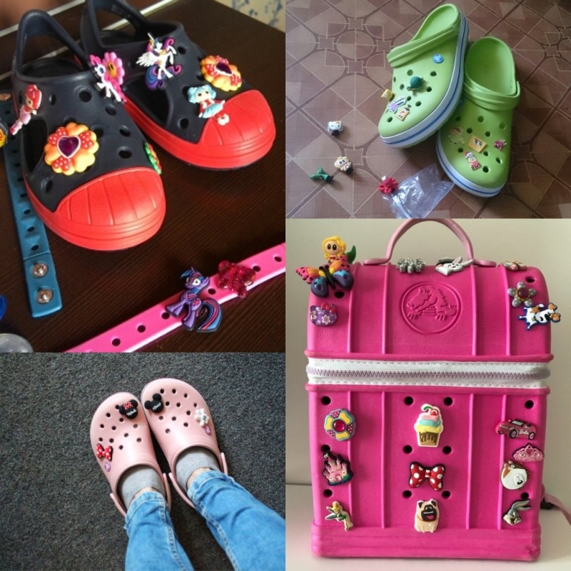 Croc Charms PVC Shoe Accessories Croc Charms PVC Shoe Accessories
