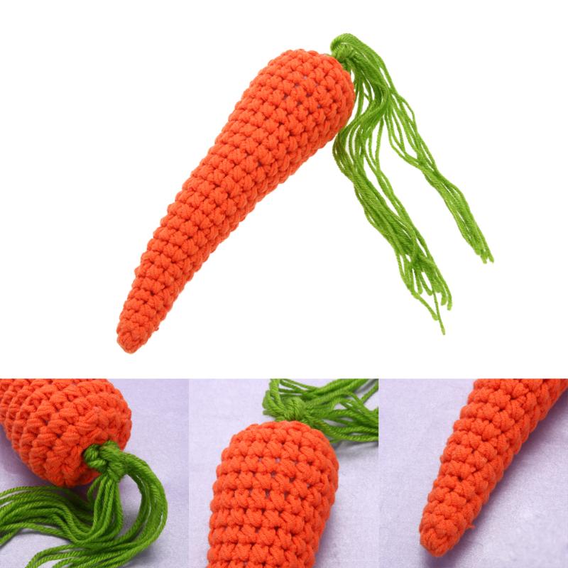 Crochet Carrot Infant Photography Prop