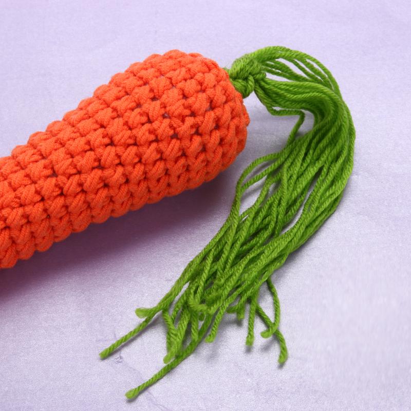 Crochet Carrot Infant Photography Prop