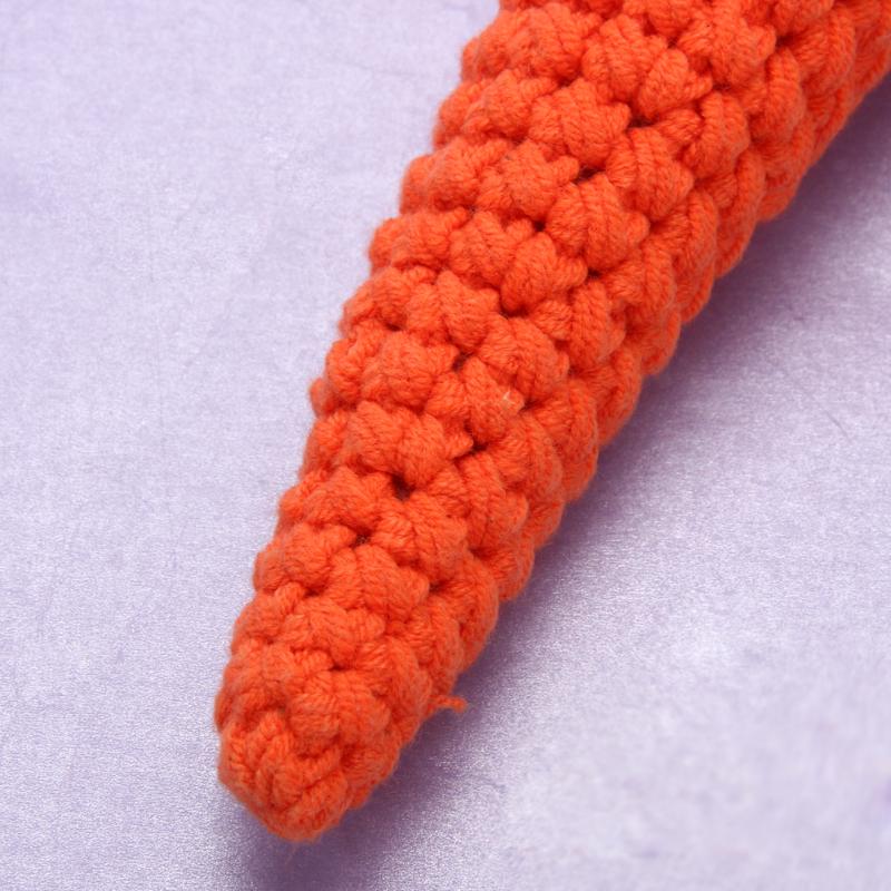 Crochet Carrot Infant Photography Prop