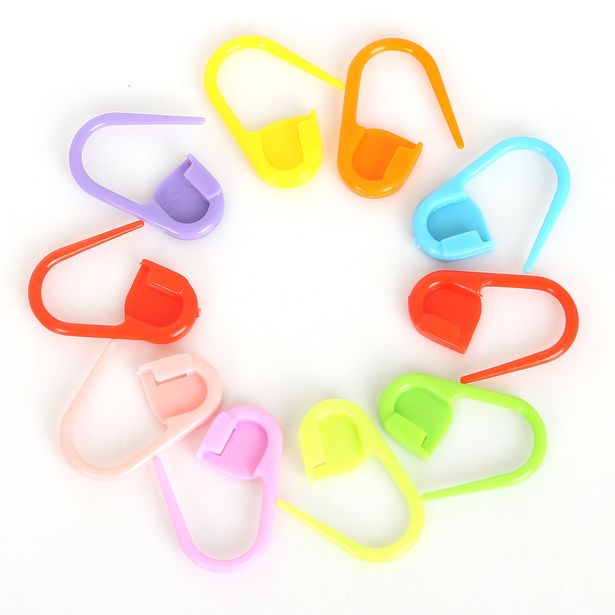 Crochet Stitch Markers DIY Clips (10pcs)