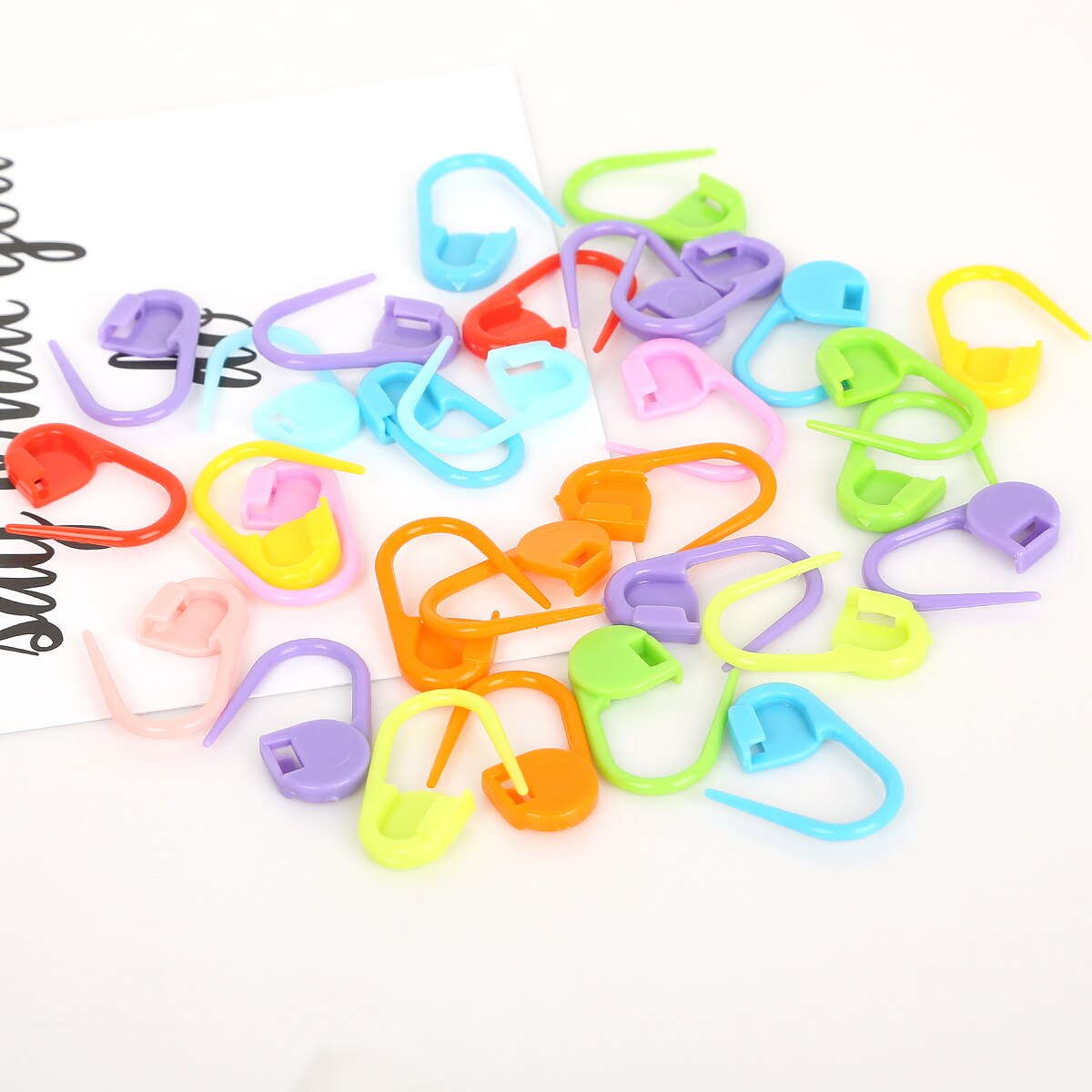 Crochet Stitch Markers DIY Clips (10pcs)