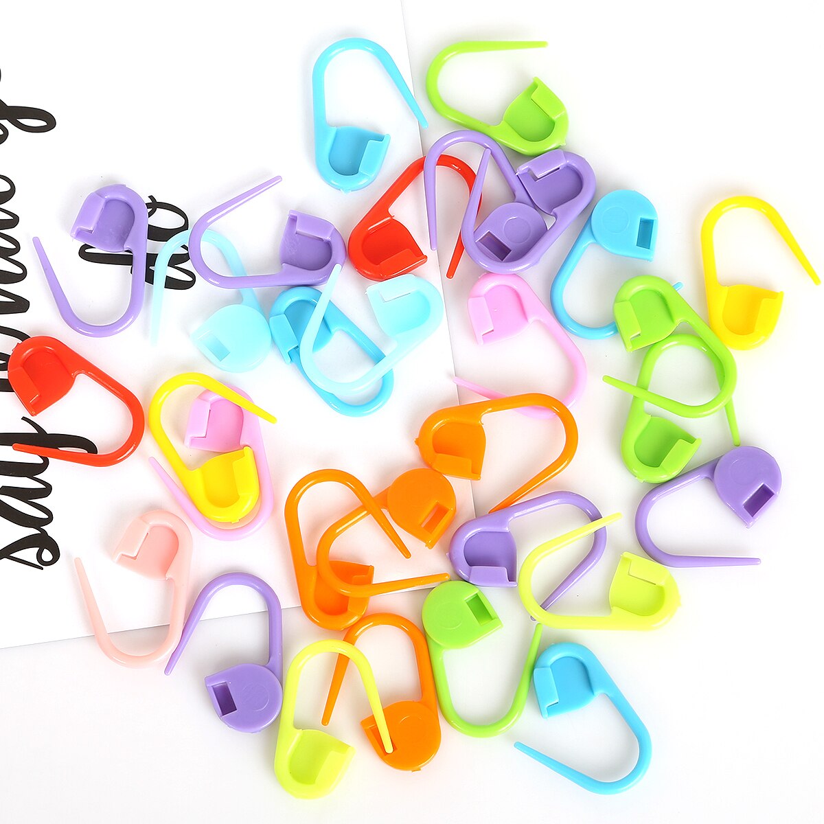 Crochet Stitch Markers DIY Clips (10pcs)