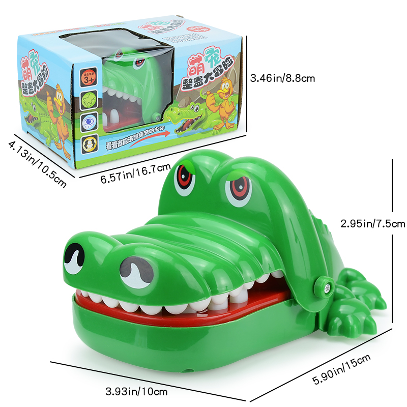 Crocodile Teeth Toys Game for Kids Crocodile Biting Finger Dentist Games Funny Toys
