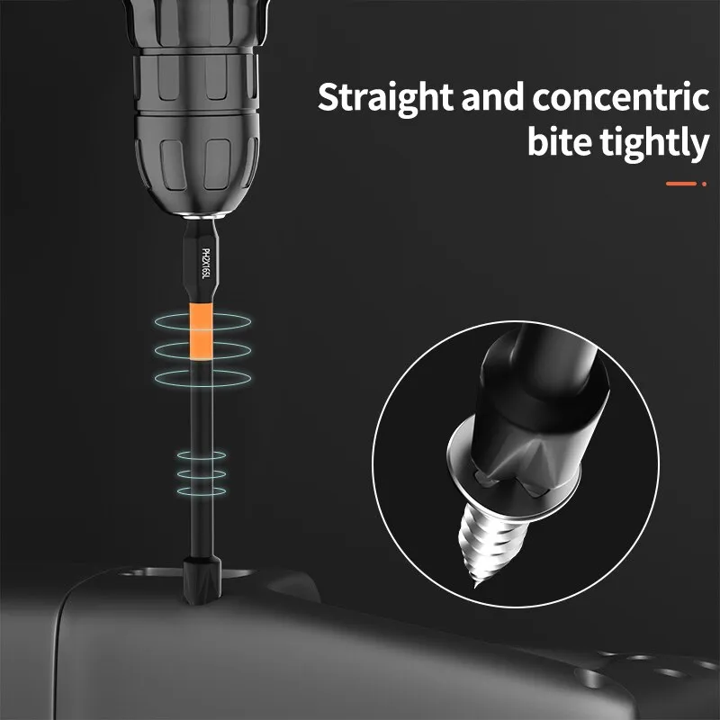 Cross Screwdriver Head Strong Magnetic Anti Slip High Hardness Electric Screwdriver Tool Electric Drill Extended