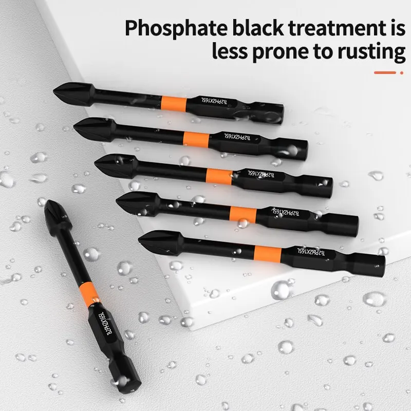 Cross Screwdriver Head Strong Magnetic Anti Slip High Hardness Electric Screwdriver Tool Electric Drill Extended