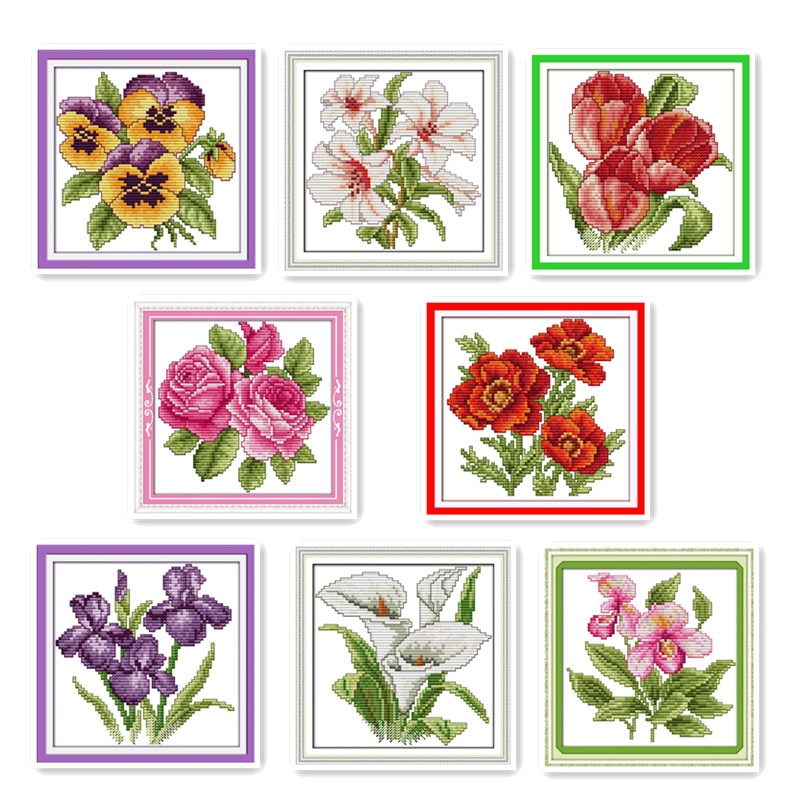 Cross Stitch Kits Flower Designs Cross Stitch Kits Flower Designs