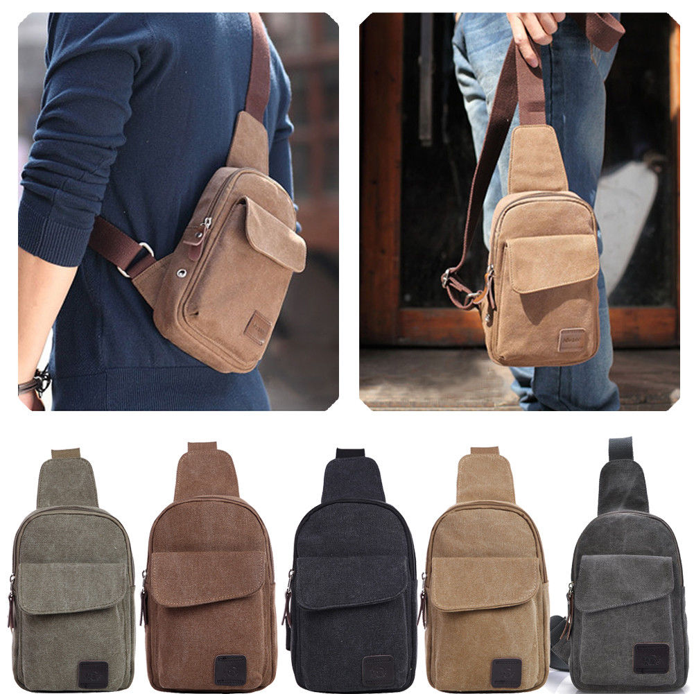 Crossbody Chest Sling Bag for Men Crossbody Chest Sling Bag for Men