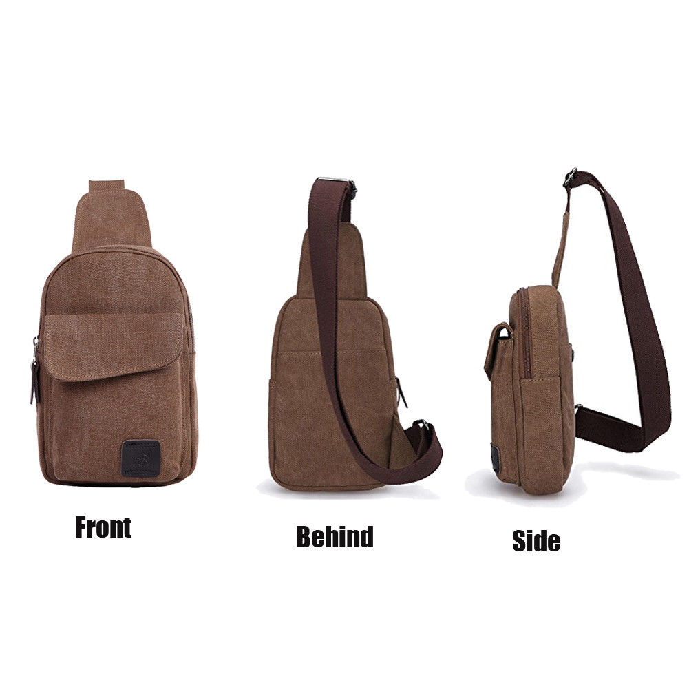Crossbody Chest Sling Bag for Men