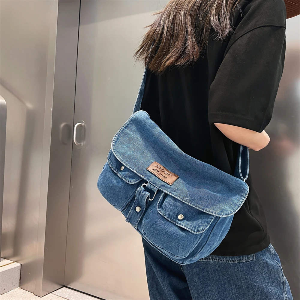 Crossbody Denim Bag for Women Crossbody Denim Bag for Women